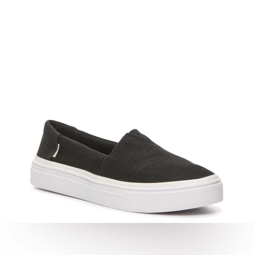 Brand New TOMS Parker Slip On Sneaker in Black